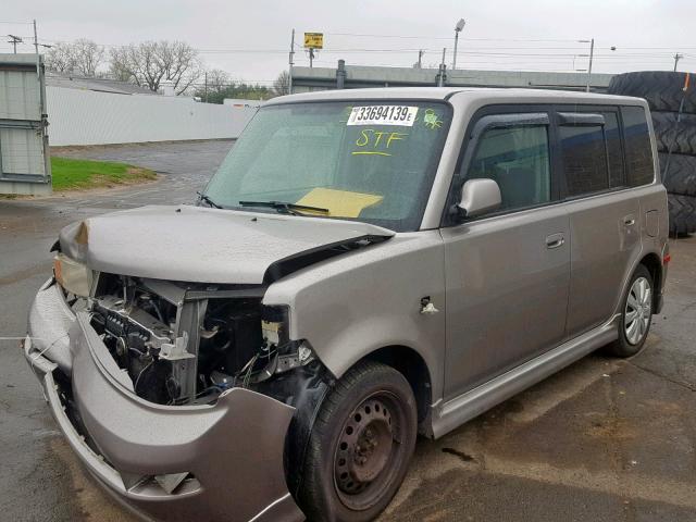 JTLKT324850193513 - 2005 TOYOTA SCION XB 灰色 照片 2
