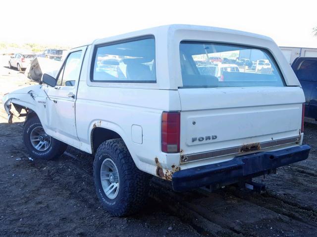 1FMDU15F9BLA45847 - 1981 FORD BRONCO U10 WHITE photo 3