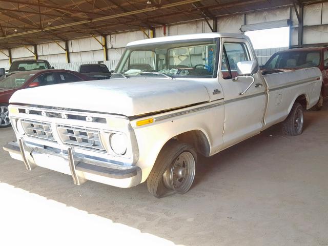 F15HL081077 - 1977 FORD F-150 WHITE photo 2