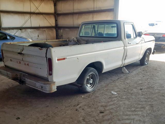 F15HL081077 - 1977 FORD F-150 WHITE photo 4