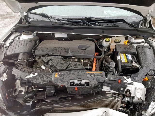 1G11D5RR0DF109898 - 2013 CHEVROLET MALIBU 1LT 白色 照片 7