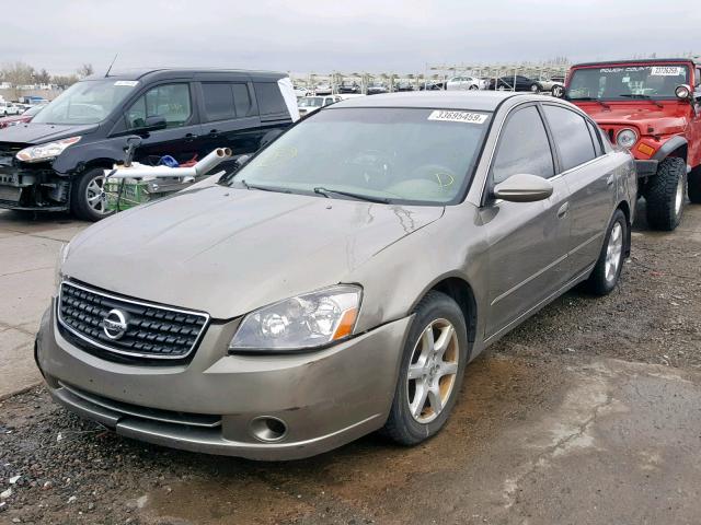 1N4AL11D66C210148 - 2006 NISSAN ALTIMA S GOLD photo 2