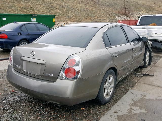 1N4AL11D66C210148 - 2006 NISSAN ALTIMA S GOLD photo 4