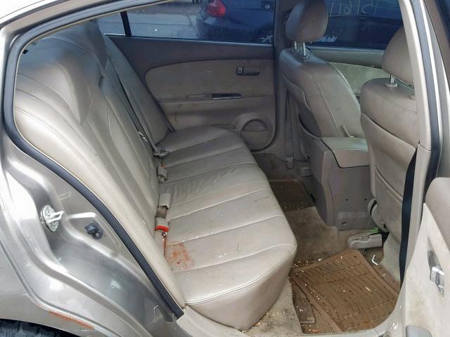 1N4AL11D66C210148 - 2006 NISSAN ALTIMA S GOLD photo 6