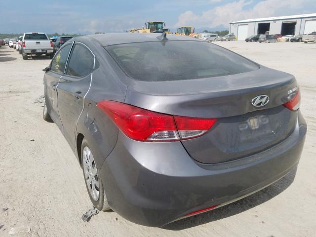 5NPDH4AEXCH110802 - 2012 HYUNDAI ELANTRA GLS  photo 3