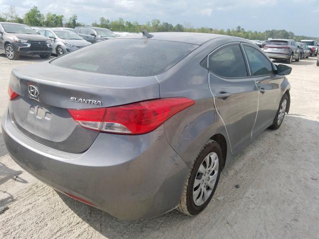 5NPDH4AEXCH110802 - 2012 HYUNDAI ELANTRA GLS  photo 4