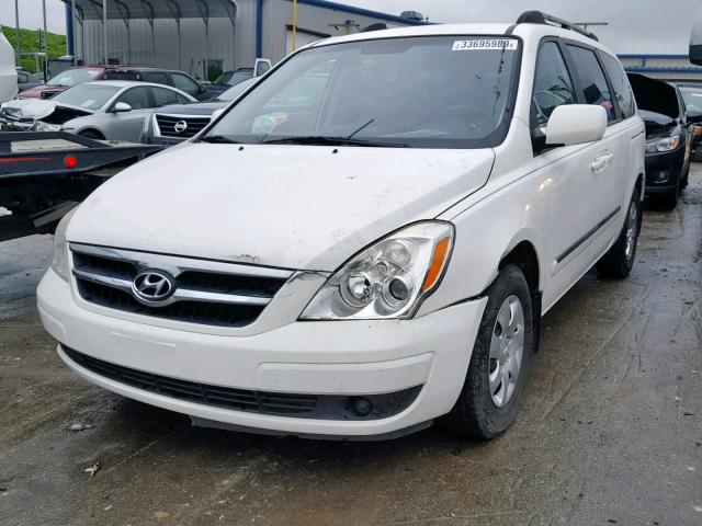 KNDMC233586050184 - 2008 HYUNDAI ENTOURAGE WHITE photo 2