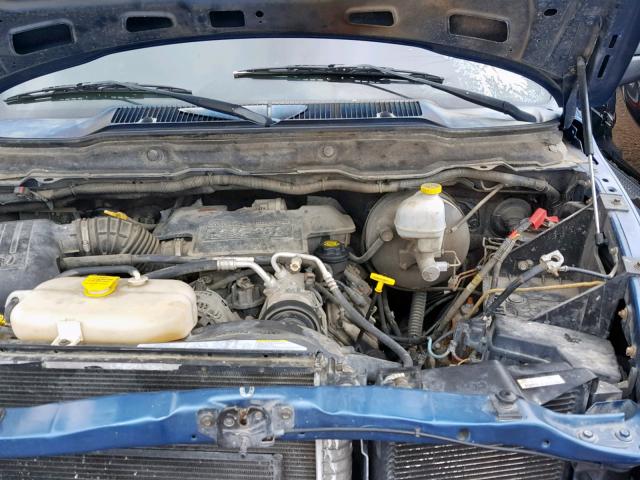 3D7KU28DX4G136238 - 2004 DODGE RAM 2500 S ლურჯი ფოტო 7