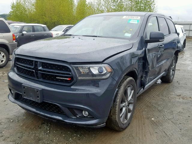 1C4RDJDG4JC329504 - 2018 DODGE DURANGO GT GRAY photo 2