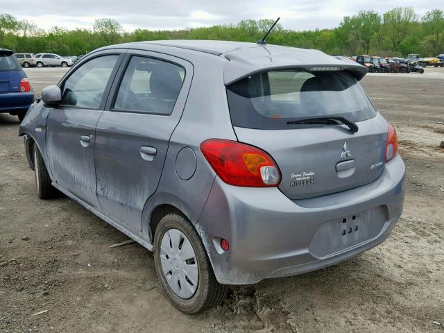 ML32A3HJ4FH047923 - 2015 MITSUBISHI MIRAGE DE GRAY photo 3