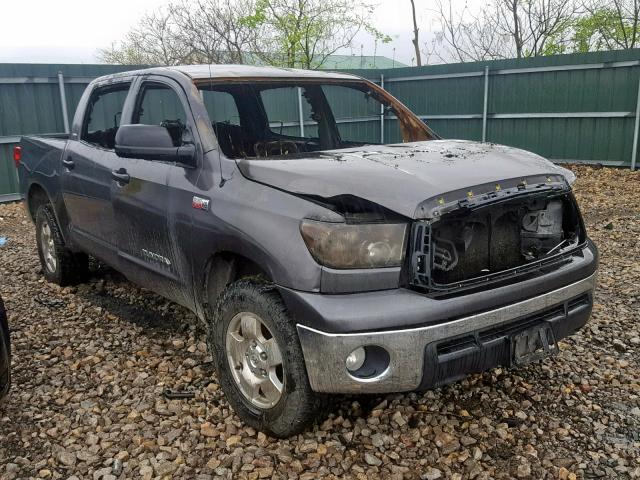 5TFDW5F1XCX269048 - 2012 TOYOTA TUNDRA CRE GRAY photo 1