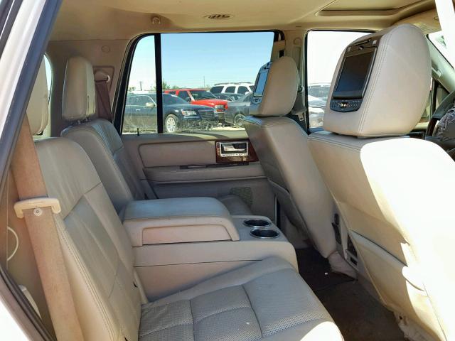 5LMJJ2H53DEL00470 - 2013 LINCOLN NAVIGATOR 白色 照片 6