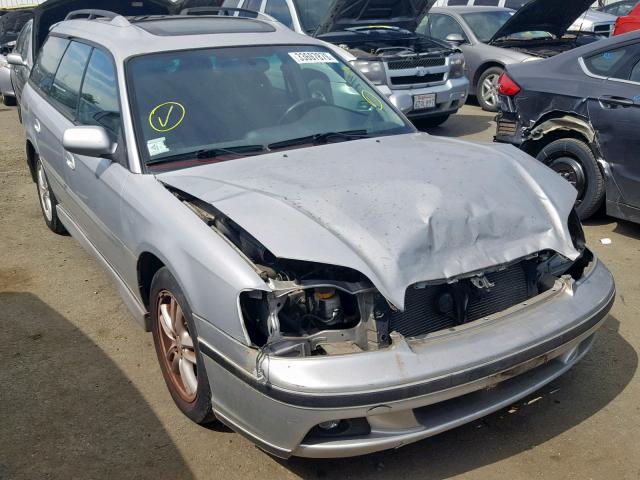 4S3BH646735302766 - 2003 SUBARU LEGACY GT SILVER photo 1