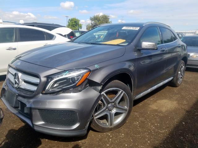 WDCTG4GB7GJ236277 - 2016 MERCEDES-BENZ GLA 250 4MATIC  photo 2