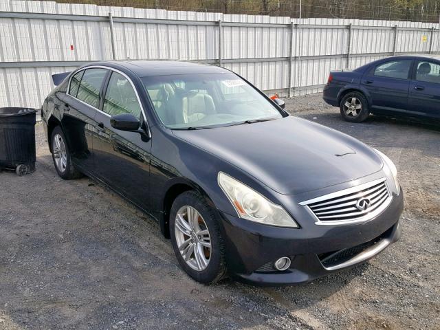 JN1CV6AR5AM456166 - 2010 INFINITI G37 BLACK photo 1