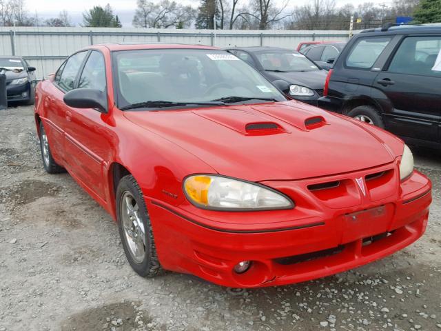 1G2NW52E44C127269 - 2004 PONTIAC GRAND AM G RED photo 1