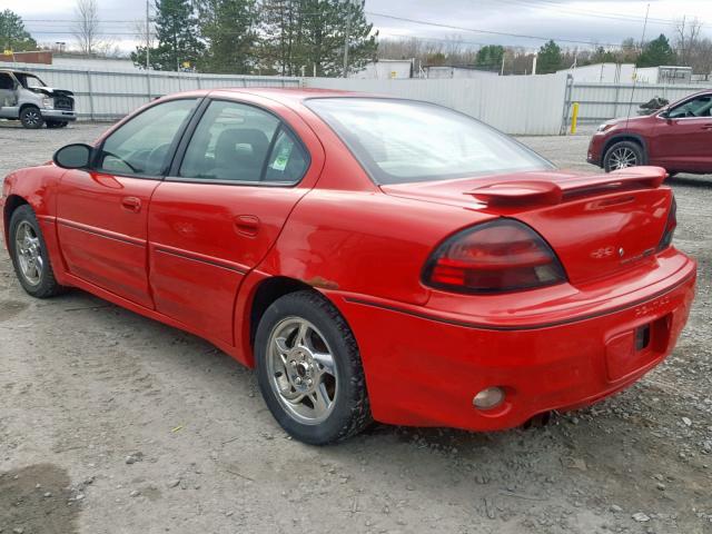 1G2NW52E44C127269 - 2004 PONTIAC GRAND AM G RED photo 3