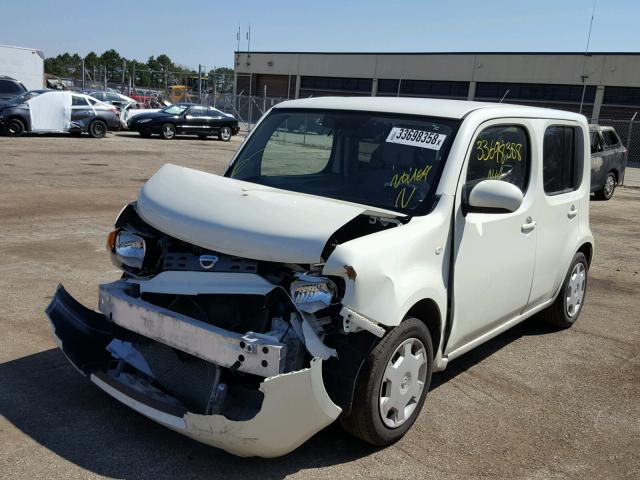 JN8AZ2KR3AT169659 - 2010 NISSAN CUBE BASE WHITE photo 2