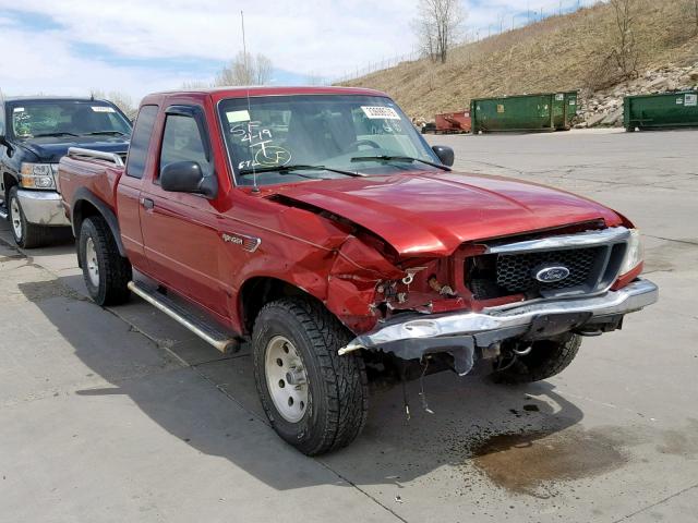 1FTZR45E15PA07949 - 2005 FORD RANGER SUP RED photo 1