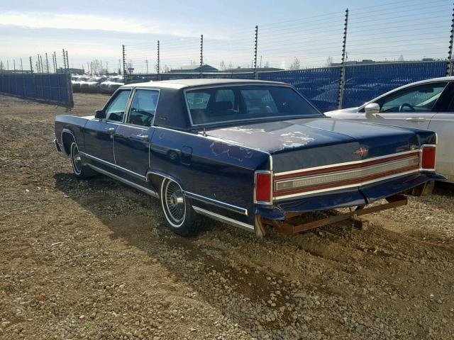 9Y82S719750 - 1979 LINCOLN TOWN CAR BLUE photo 3