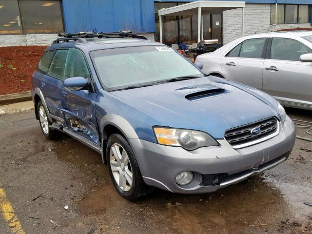 4S4BP67C256392146 - 2005 SUBARU LEGACY OUT BLUE photo 1