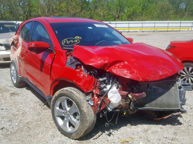 3CZRU5H58GM733052 - 2016 HONDA HR-V EX RED photo 1