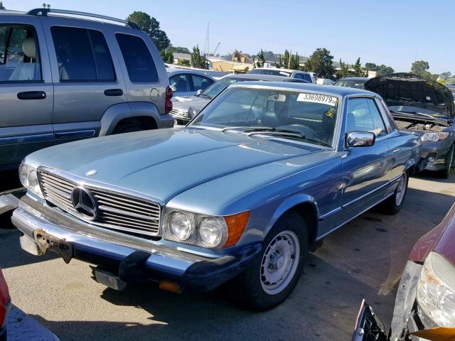 10702412012420 - 1976 MERCEDES-BENZ 450SLC SILVER photo 2