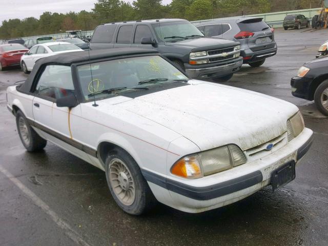 1FABP44A4JF127742 - 1988 FORD MUSTANG LX WHITE photo 1