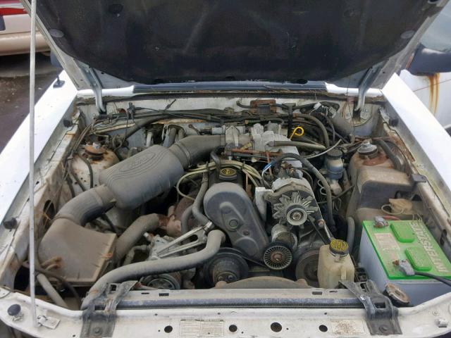 1FABP44A4JF127742 - 1988 FORD MUSTANG LX WHITE photo 7