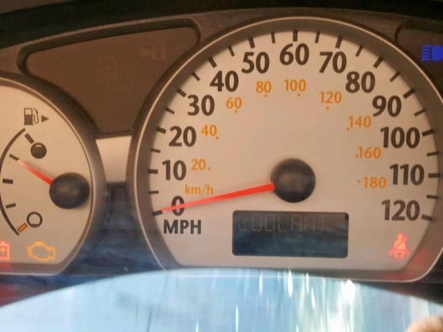 1G8AW12F04Z117213 - 2004 SATURN ION LEVEL RED photo 8