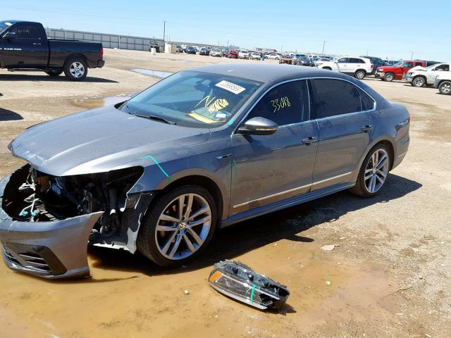 1VWDT7A36HC029133 - 2017 VOLKSWAGEN PASSAT R-L GRAY photo 2