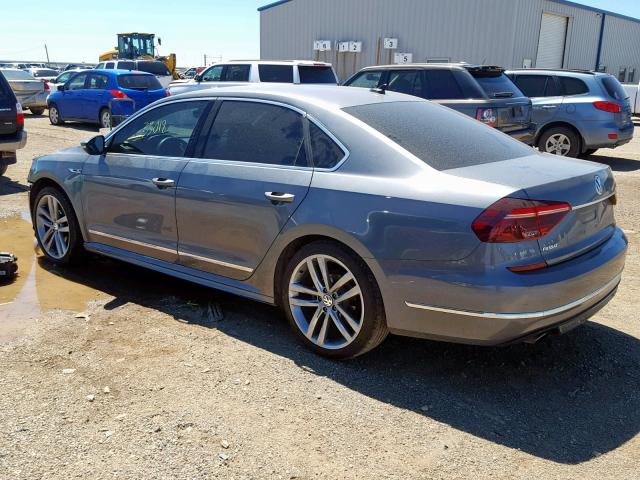 1VWDT7A36HC029133 - 2017 VOLKSWAGEN PASSAT R-L GRAY photo 3