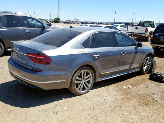 1VWDT7A36HC029133 - 2017 VOLKSWAGEN PASSAT R-L GRAY photo 4