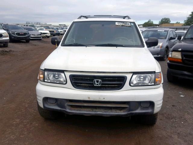 4S6CK58W324400517 - 2002 HONDA PASSPORT E 白色 照片 9