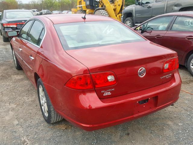 1G4HD57248U190445 - 2008 BUICK LUCERNE CX BURGUNDY photo 3