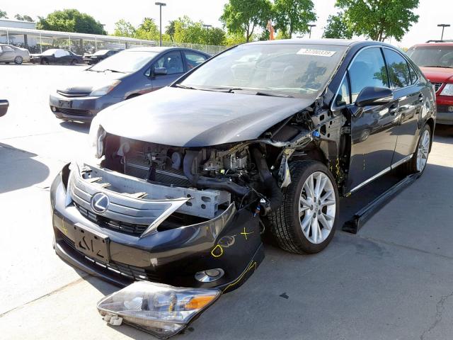 JTHBB1BA3B2045938 - 2011 LEXUS HS 250H GRAY photo 2