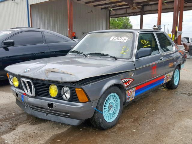 WBAAG4300B8062146 - 1981 BMW 320 I AUTO GRAY photo 2