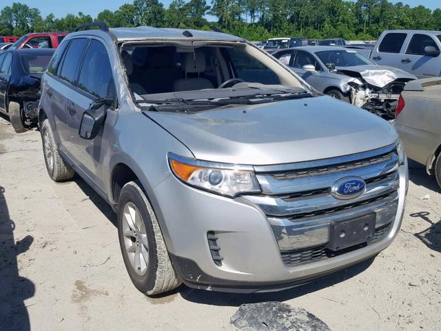 2FMDK3GC3EBB54765 - 2014 FORD EDGE SE SILVER photo 1