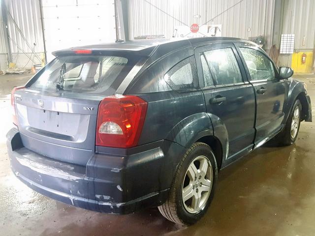 1B3HB48B08D558673 - 2008 DODGE CALIBER SX BLUE photo 4