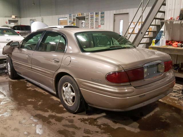 1G4HR54K91U282453 - 2001 BUICK LESABRE LI BROWN photo 3