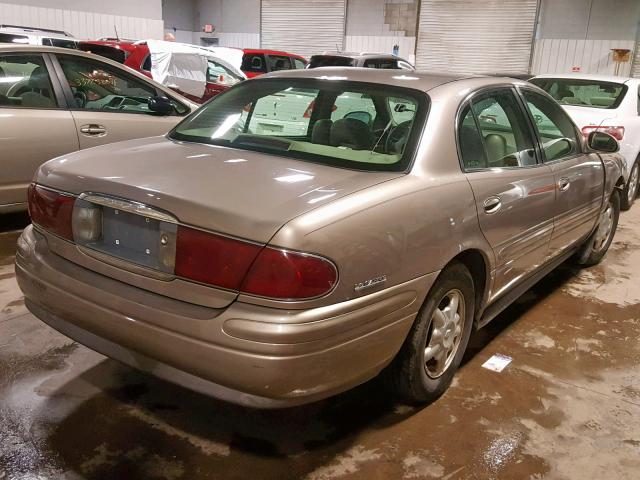 1G4HR54K91U282453 - 2001 BUICK LESABRE LI BROWN photo 4