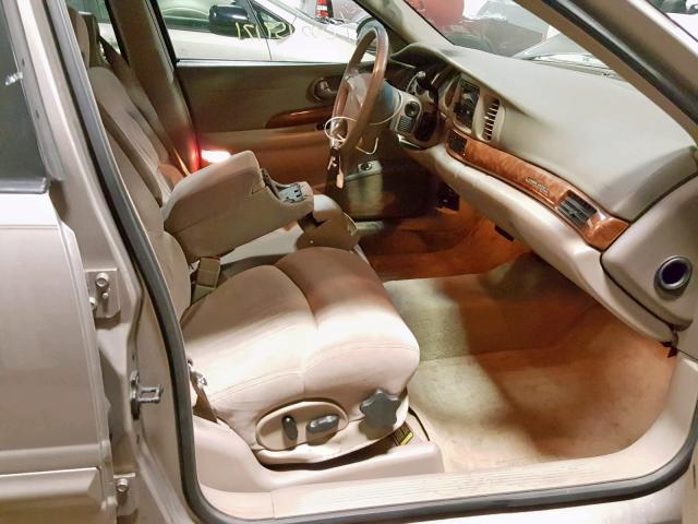 1G4HR54K91U282453 - 2001 BUICK LESABRE LI BROWN photo 6