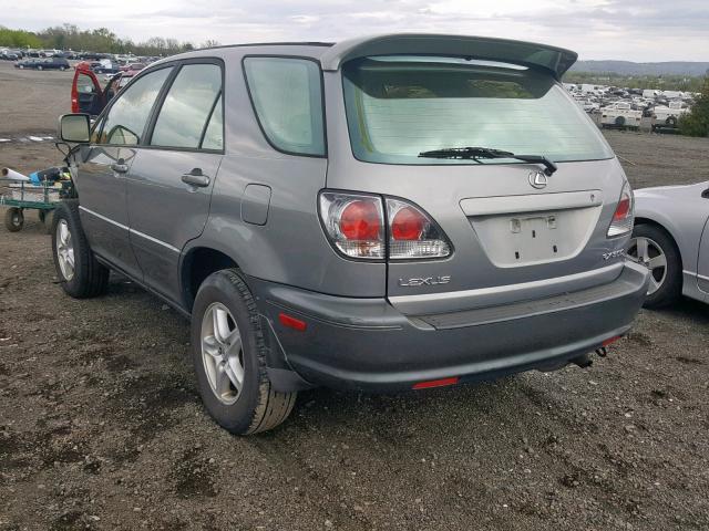 JTJHF10U320250049 - 2002 LEXUS RX 300 GRAY photo 3