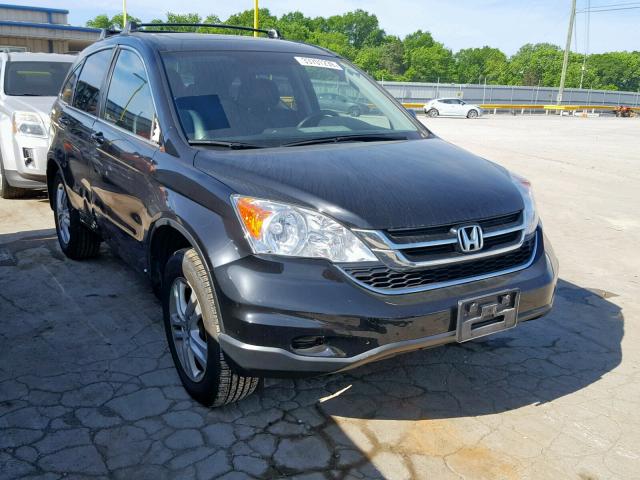 5J6RE4H70AL085644 - 2010 HONDA CR-V EXL BLACK photo 1