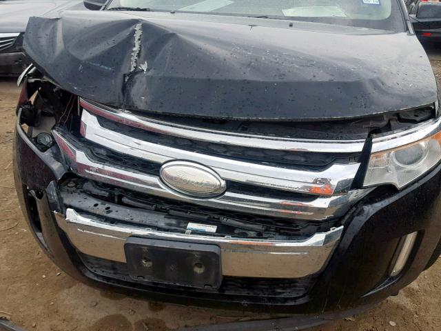 2FMDK3J92DBB38682 - 2013 FORD EDGE SEL BLACK photo 9