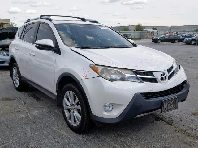 2T3DFREV0DW051766 - 2013 TOYOTA RAV4 LIMIT WHITE photo 1