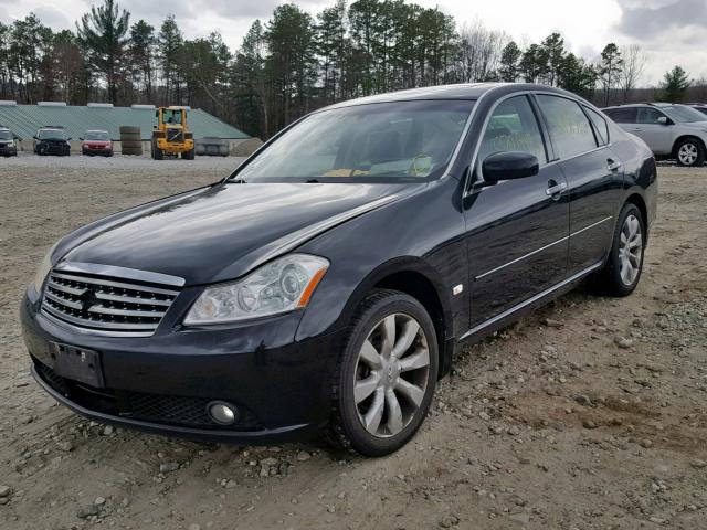 JNKAY01F97M450263 - 2007 INFINITI M35 BASE BLACK photo 2