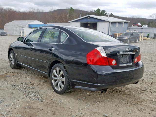 JNKAY01F97M450263 - 2007 INFINITI M35 BASE BLACK photo 3