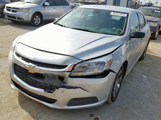 1G11A5SA3GU153584 - 2016 CHEVROLET MALIBU LIM SILVER photo 2