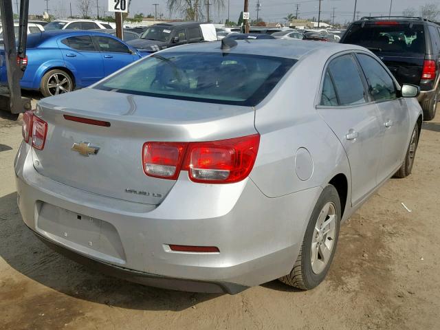 1G11A5SA3GU153584 - 2016 CHEVROLET MALIBU LIM SILVER photo 4